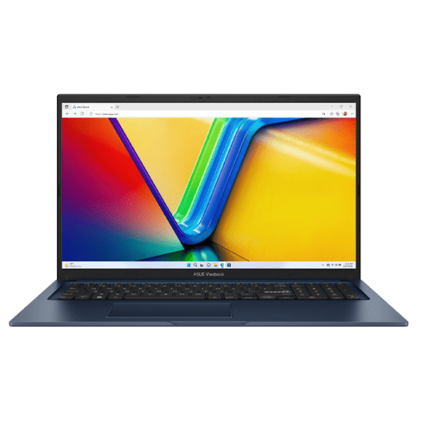 Ноутбук Asus VivoBook 17 X1704ZA Quiet Синий 17" | 16 ГБ | 512 ГБ | Intel Core i5 1235U | VGA Встроенная photo 1