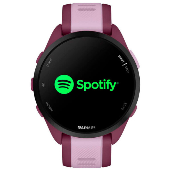 Умные часы Garmin Forerunner 165 Music Фиолетовый 1.2" | 30.4 мм | Прочное полимерное волокно/Силикон
| 010-02863-33 photo 6