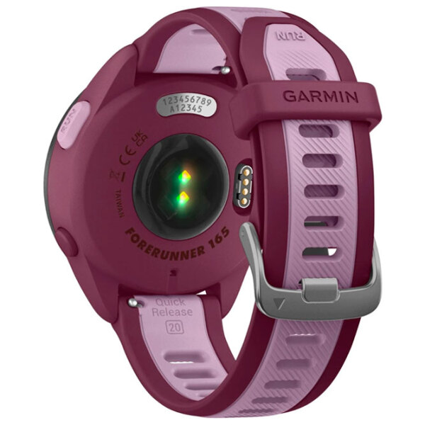 Умные часы Garmin Forerunner 165 Music Фиолетовый 1.2" | 30.4 мм | Прочное полимерное волокно/Силикон
| 010-02863-33 photo 9