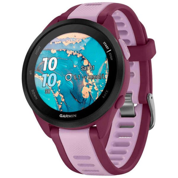 Умные часы Garmin Forerunner 165 Music Фиолетовый 1.2" | 30.4 мм | Прочное полимерное волокно/Силикон
| 010-02863-33 photo 10