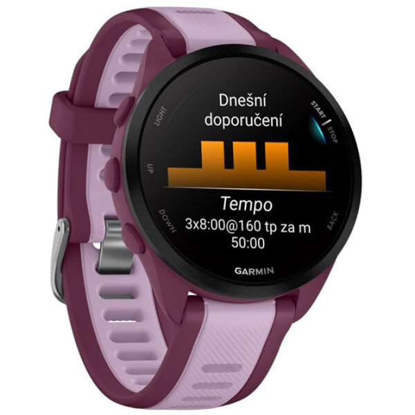 Умные часы Garmin Forerunner 165 Music Фиолетовый 1.2" | 30.4 мм | Прочное полимерное волокно/Силикон
| 010-02863-33 photo 11