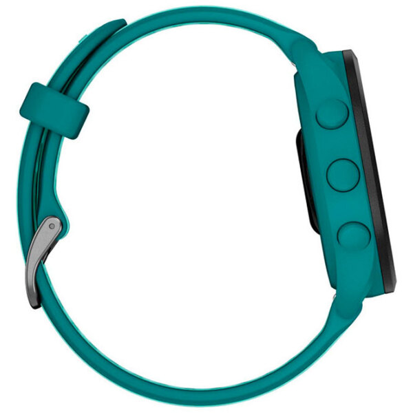Ceas inteligent Garmin Forerunner 245 Music Turquoise 1.2" | 30.4 mm | Fibră polimerică durabilă/Silicon
| 010-02863-32 photo 6