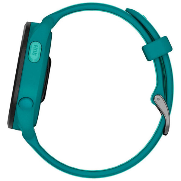 Ceas inteligent Garmin Forerunner 245 Music Turquoise 1.2" | 30.4 mm | Fibră polimerică durabilă/Silicon
| 010-02863-32 photo 7