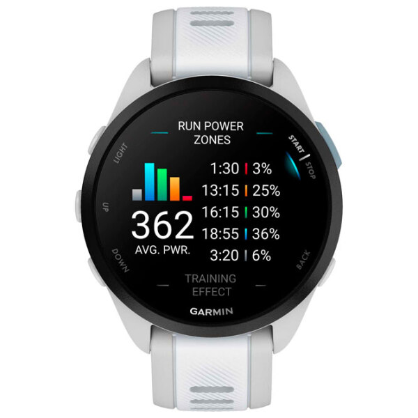 Ceas inteligent Garmin Forerunner 165 Music Mist Gray 1.2" | 30.4 mm | Fibră polimerică durabilă/Silicon
| 010-02863-31 photo 3