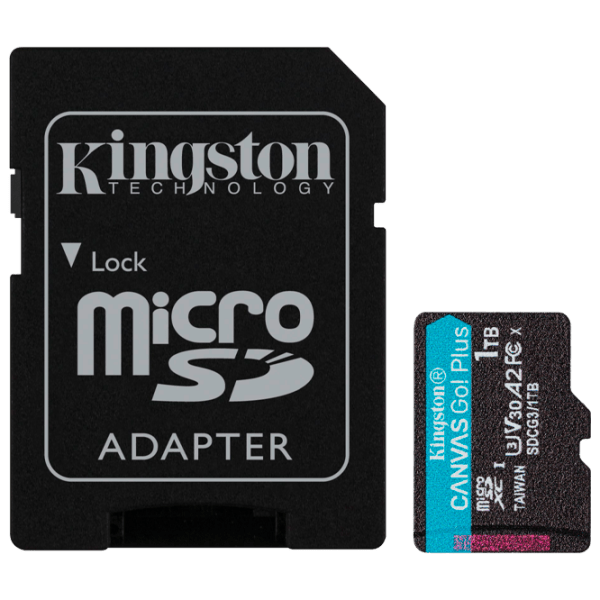 MicroSD Kingston Canvas Go! Plus SDCG3 1 TB  photo 1
