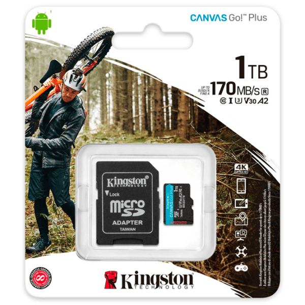 MicroSD Kingston Canvas Go! Plus SDCG3 1 TB  photo 4