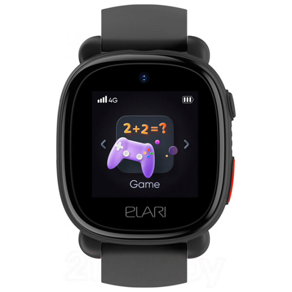Детские часы Elari KidPhone 4G Lite Черный 1.3", 240 x 240 photo 4