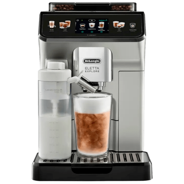 Кофемашина DeLonghi ECAM450.65.S Серебряный 1450 Вт, 1.8 л, Термоблок photo 1