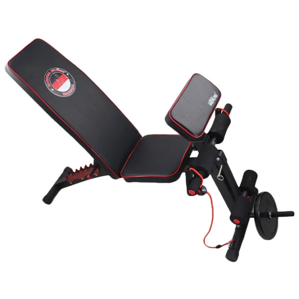 Bancă fitness Marshall Fitness MFS056 Black Antrenamente de forță photo 2