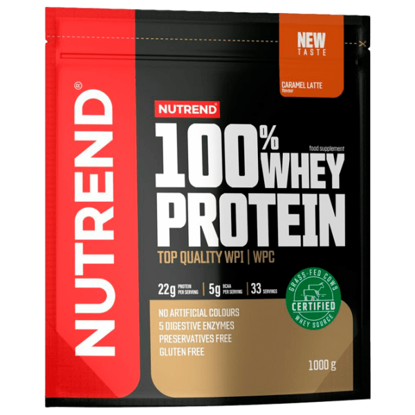 Протеин Nutrend 100% WHEY PROTEIN 1000 г Карамель латте | порошок photo 1