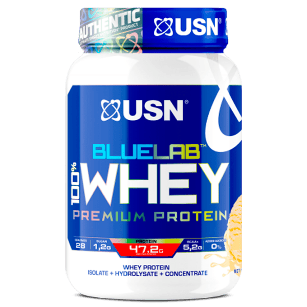 Proteină USN BLUE LAB WHEY 908 g Vanilie | praf photo 1