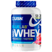 Proteină USN BLUE LAB WHEY 2000 g RASPBERRY RIPPLE | praf