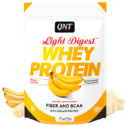 Proteină QNT WHEY LIGHT DIGEST 500 g Banană | praf
