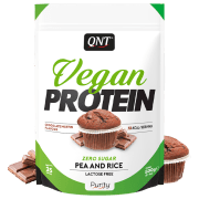 Proteină QNT Vegan Protein 500 g Chocolate muffin | praf