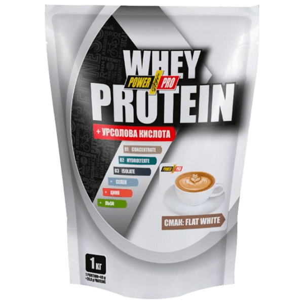 Протеин POWER PRO Whey Protein Blend 1000 г Без вкуса | порошок photo 1