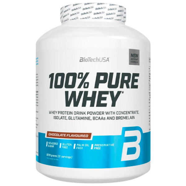 Протеин BioTechUSA 100% Pure Whey 2270 г Шоколад | порошок photo 1