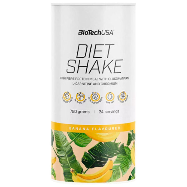 Proteină BioTechUSA Diet Shake 720 g Cookies and cream | praf photo 1