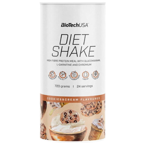 Протеин BioTechUSA Diet Shake 720 г Печенье и крем | порошок photo 1