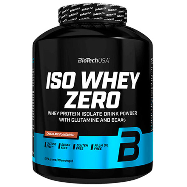 Proteină BioTechUSA Iso Whey Zero 2270 g Ciocolată | praf photo 1
