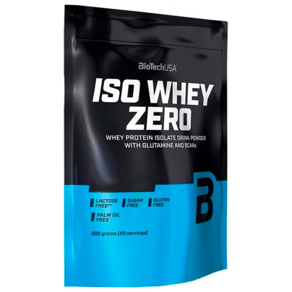 Протеин BioTechUSA Iso Whey Zero 500 г Шоколад | порошок photo 1