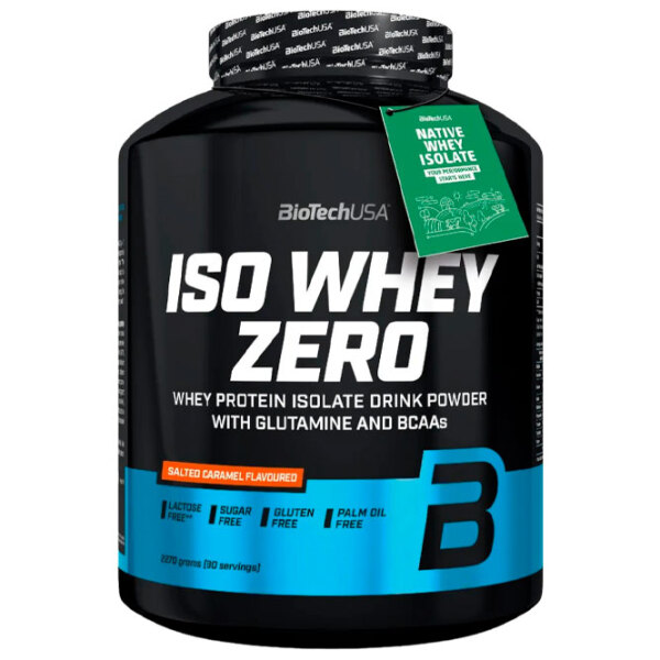Протеин BioTechUSA Iso Whey Zero 2270 г Соленая карамель | порошок photo 1