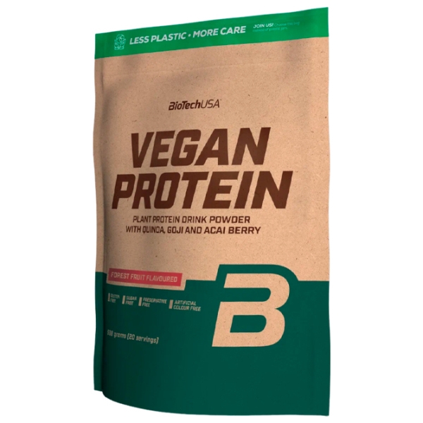 Протеин BioTechUSA Vegan Protein 500 г Лесные ягоды | порошок photo 1