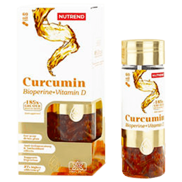 Vitamine Nutrend CURCUMIN + BIOPERINE + VITAMIN D 15483  60 photo 1
