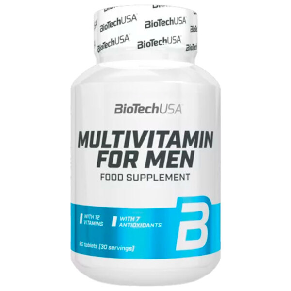 Vitamine și minerale BioTechUSA Multivitamin for Men 5999076228508  60 photo 1