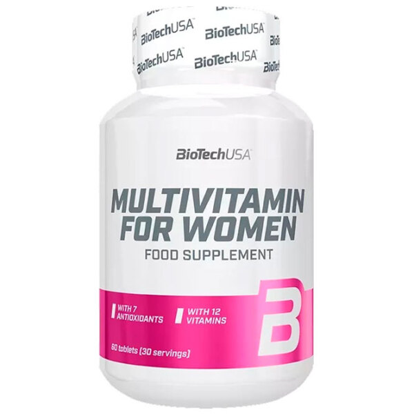 Vitamine și minerale BioTechUSA Multivitamin for Women 5999076228515  60 photo 1