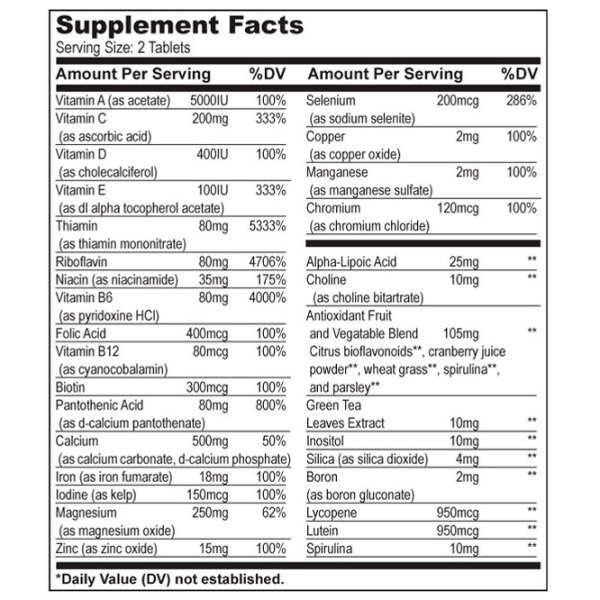 Vitamine și minerale BioTechUSA Multivitamin for Women 5999076228515  60 photo 2