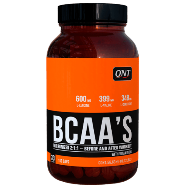 Aminoacizi QNT BCAA'S (1870) 100 capsule photo 1