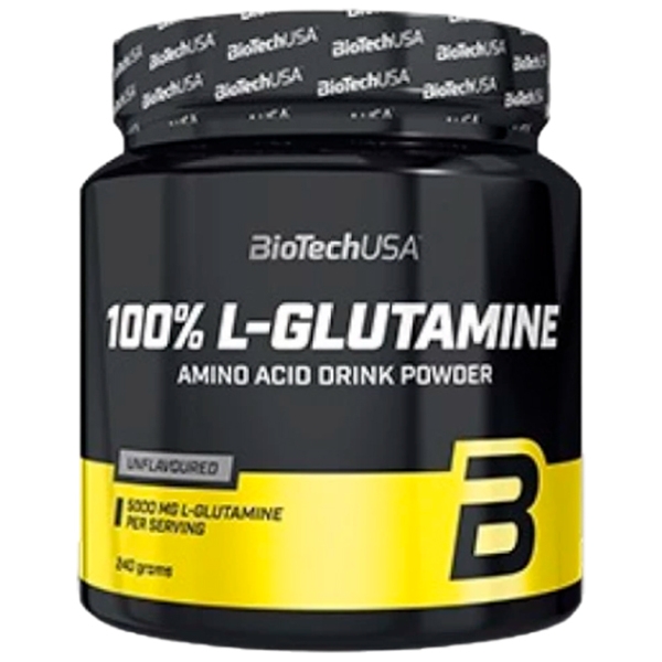 Аминокислоты BioTechUSA 100% L-Glutamine (5999076203888) 240 г photo 1