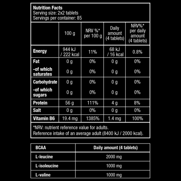 Aminoacizi BioTechUSA BCAA + B6 (5999076234080) 340 photo 2