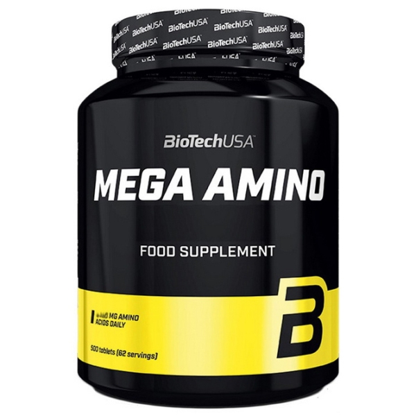Aminoacizi BioTechUSA Mega Amino 3200 (5999076238736) 500 photo 1