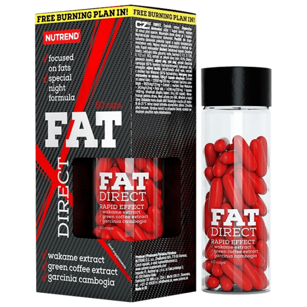 Arzătoare de grăsime Nutrend FAT DIRECT (15481) 60 photo 1