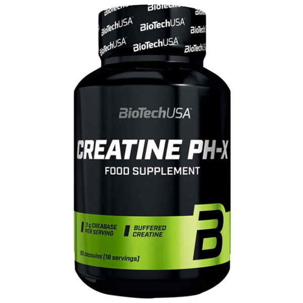 Креатин BioTechUSA Creatine PH-X (5999076217878) 90 капсул photo 1
