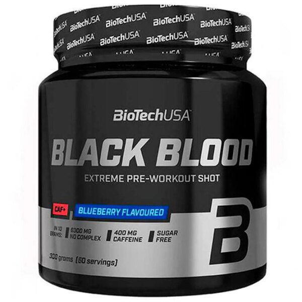 Energizant BioTechUSA Black Blood CAF+ (5999076249299) 300 g photo 1
