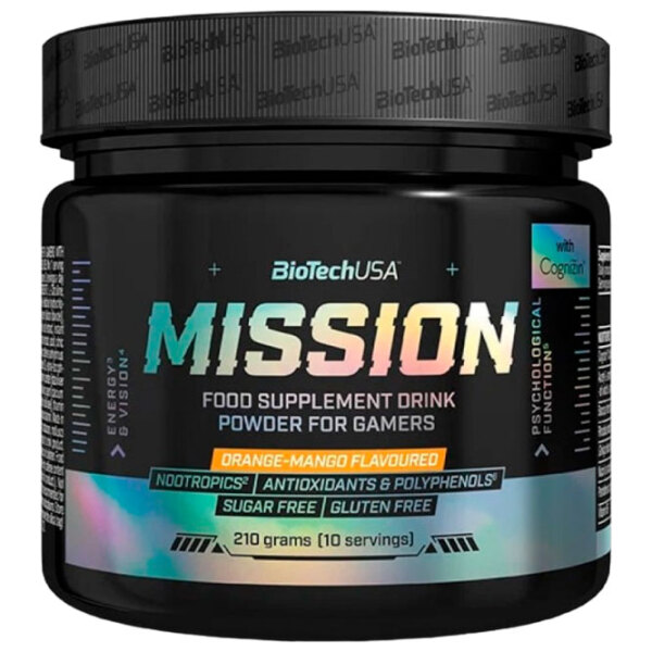 Energizant BioTechUSA Mission (5999076241859) 210 g photo 1