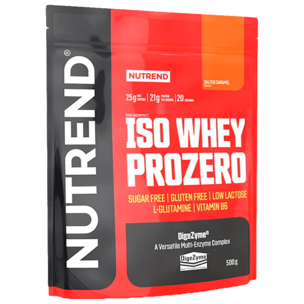 Băuturi izotonice Nutrend ISO WHEY PROZERO (28282) 500 g photo 1