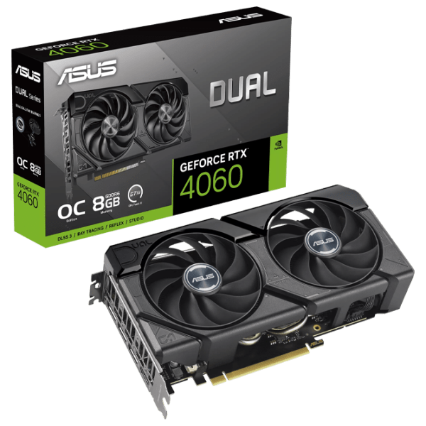 Placă video Asus GeForce RTX 4060 EVO OC Edition 8 GB PCI Express x8 4.0 photo 7