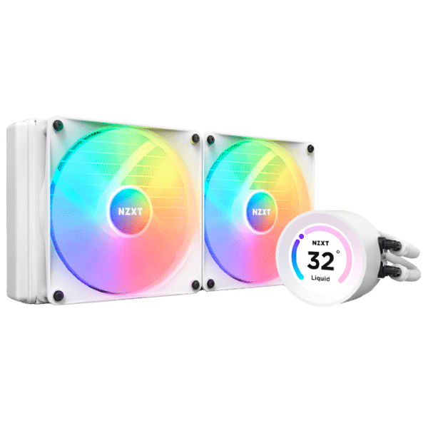 Cooler cu lichid NZXT Kraken Elite 280 RGB White  photo 1