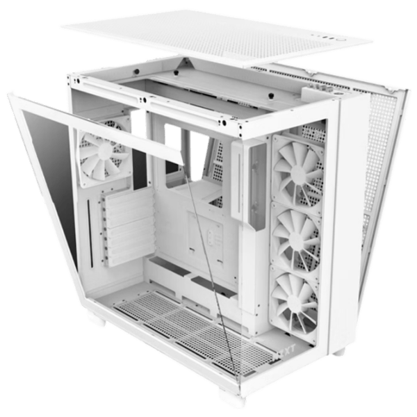 Carcasă NZXT H9 Flow White micro ATX photo 6