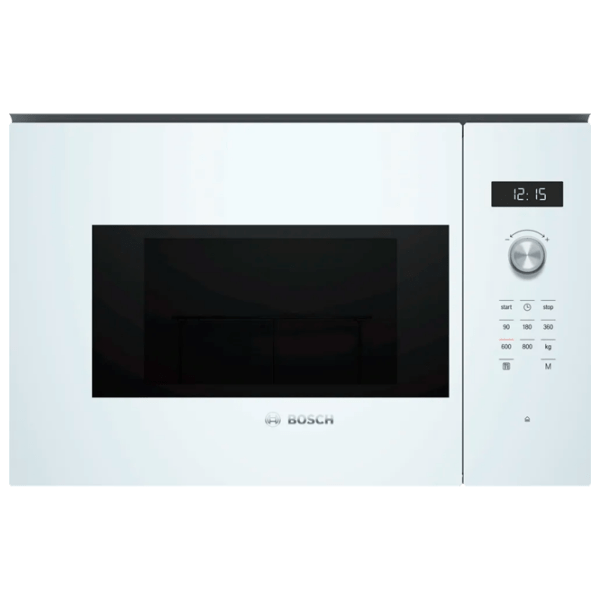 Cuptor cu microunde Bosch BFL524MW0 White Solo, 20l, 800 W photo 1