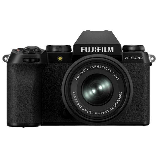 Фотоаппарат FujiFilm X-S20 + XC15-45mmF3.5-5.6 OIS PZ Kit Черный CMOS, 26.1 МП, f/3.5 - f/5.6 photo 1