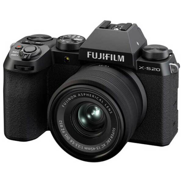 Фотоаппарат FujiFilm X-S20 + XC15-45mmF3.5-5.6 OIS PZ Kit Черный CMOS, 26.1 МП, f/3.5 - f/5.6 photo 14