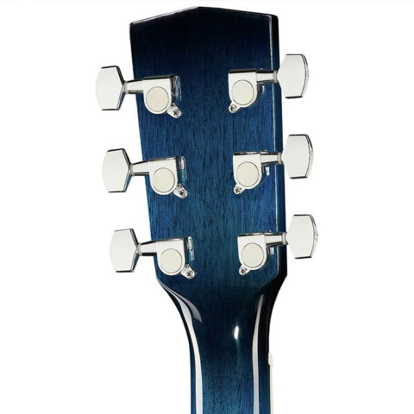 Электроакустическая гитара Harley Benton D-120CE TB Синий Dreadnought, 4/4 photo 3