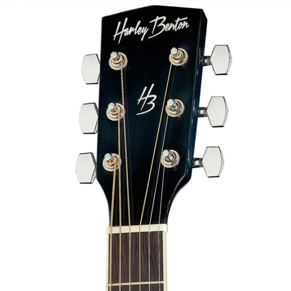 Электроакустическая гитара Harley Benton D-120CE TB Синий Dreadnought, 4/4 photo 6