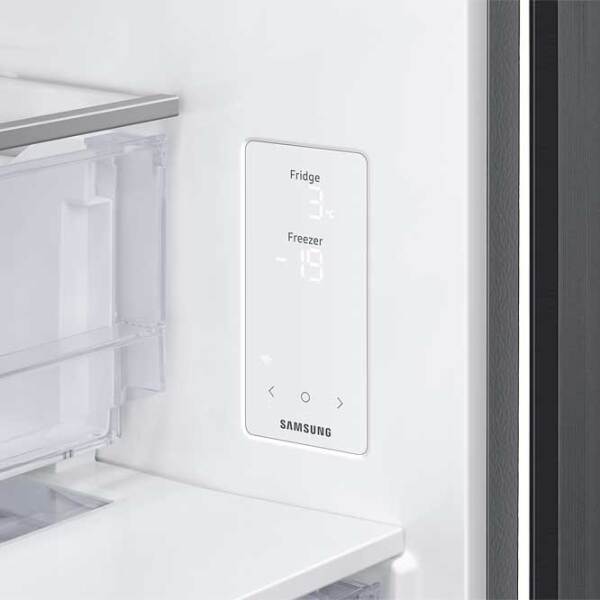 Frigider Samsung RB53DG703EB1UA Black 373l / No Frost, 122l / No Frost, A++ photo 8