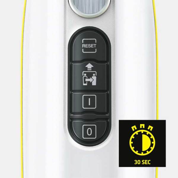 Curățitor cu aburi KARCHER SC3 Upright EasyFix MOP (1.513-530.0) White 1600 W, 15 g/ min, 0.5 l photo 3