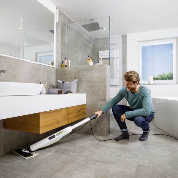 Curățitor cu aburi KARCHER SC3 Upright EasyFix MOP (1.513-530.0) White 1600 W, 15 g/ min, 0.5 l photo 7